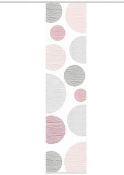 Visions Home Wohnideen Flächenvorhang Borden rose 60x260 cm (708304166)