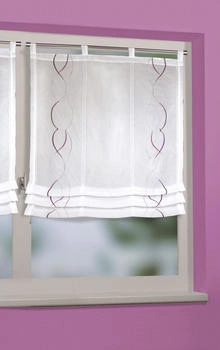 Neusser Collection Klipsrollo Swing Stick weiß-fuchsia 80x120 cm (708304616) Neusser Collection Klipsrollo Swing Stick weiß-fuchsia 80x120 cm (708304616)