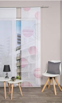 Visions Flächenvorhang Neomi rose 60x260 cm (708304183)