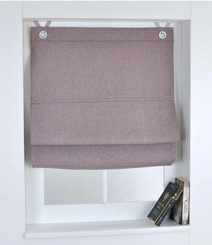 Kutti Raffrollo / Ösenrollo verdunkelnd Dimout ohne Bohren braun 80 x 130 cm Kutti Raffrollo / Ösenrollo verdunkelnd Dimout ohne Bohren braun 80 x 130 cm