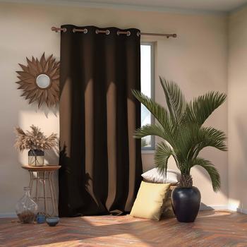 AmeliaHome Blackout-Vorhang 140x270xm schokolade AmeliaHome Blackout-Vorhang 140x270xm schokolade