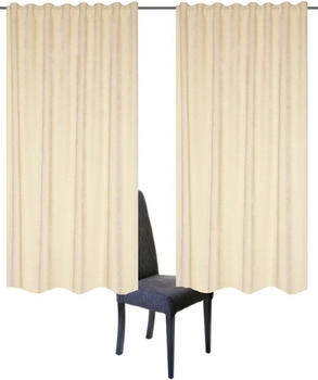 HOMEbasics Wolly 135x160cm 2 Stk. creme HOMEbasics Wolly 135x160cm 2 Stk. creme
