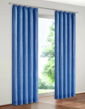 Wirth Warnow 132x255cm Kr&auml;uselband blau