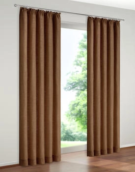 Wirth Warnow 132x180cm Kr&auml;uselband braun