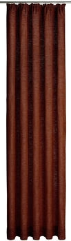 Wirth Warnow 132x160cm Kräuselband schoko Wirth Warnow 132x160cm Kräuselband schoko