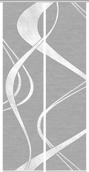 Visions Tibano 60x260cm 2 Stk. anthrazit/naturfarben