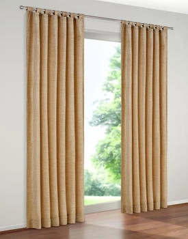 Wirth Warnow 132x225cm Schlaufen ocker