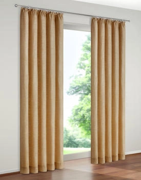 Wirth Warnow 132x255cm Kr&auml;uselband ocker