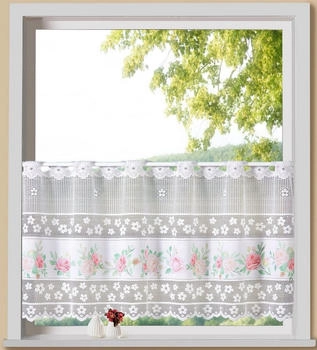 Weckbrodt Rosen 145x45cm weiß-rosé
