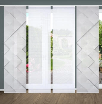 HOME in green Sylvia 60x245cm 4 Stk. grau