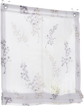 Kutti Danny Fensterhaken 45x140cm grau/offwhite/taupe