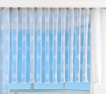 Gardinenbox Vorhang Weiß Textil 450x145 cm Oeko-Tex® Standard 100 Wohntextilien Fertiggardinen Scheibengardinen (800000973662)