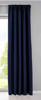 Gardinenbox Vorhang Blau Textil 140x245 cm Oeko-Tex® Standard 100 Wohntextilien Verdunkelungsvorhänge (800001064972)