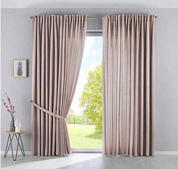 Gardinenbox Schlaufengardine Taupe Textil 300x250 cm Oeko-Tex® Standard 100 Wohntextilien Fertiggardinen Schlaufenschals (800001080461)