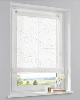 Kutti Jasmin mit Fensterhaken 60x130cm weiß