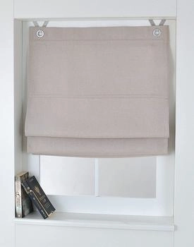 Kutti Dimout Hakenaufh&auml;ngung 45x130cm creme