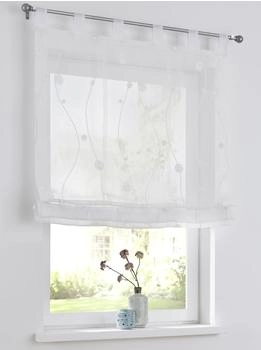 Kutti Nelly mit Schlaufen 60x140cm weiß