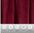 my home Velvet Multifunktionsband 140x145cm 2 Stk. rot
