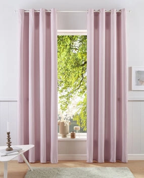 my home Parry Ösen 140x175cm 2 Stk. rosé