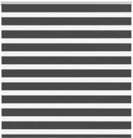 vidaXL Doppelrollo Schwarz 145x150 cm Stoffbreite 140,9 cm Polyester