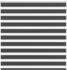 vidaXL Zebrarollo Schwarz 145x150 cm Stoffbreite 140,9 cm Polyester (4014244)