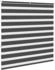 vidaXL Zebrarollo Schwarz 145x150 cm Stoffbreite 140,9 cm Polyester (4014244)