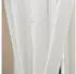 Woltu Gardine mit Kräuselband Leinen-Optik halbtransparent 140x225cm weiß