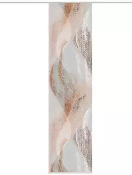 Home Fashion Digitaldruck Torre weiß kupfer 60x245 cm