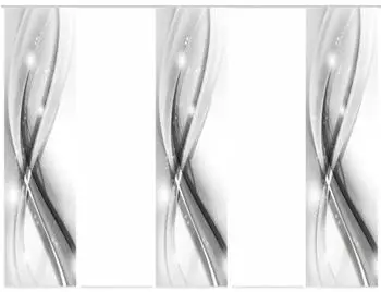 Home Fashion Digitaldruck Gliwe grau 5er-Set 60x245 cm