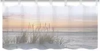 HOME WOHNIDEEN Scheibengardine "EVENING" Schlaufen 1 Stk. tlg. HxB: 45x120,...