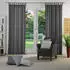 Wirth Uni Collection 142x315cm Schlaufen schwarz