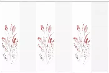 Home Wohnideen Ayene 260x60cm 6 Stk. rot (080944)