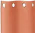 vidaXL Verdunkelungs-Vorhänge mit Ringen 2 pcs Terrakotta 245 x 140 cm (4107416)