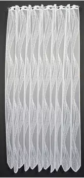 Kranzusch Scheibengardine mit Welle 172,5x180cm