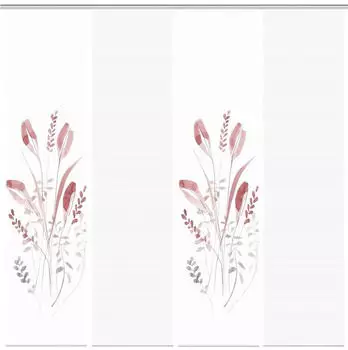 Home Wohnideen Ayene 260x60cm 4 Stk. rot (080944)