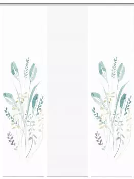 Home Wohnideen Ayene 260x60cm 3 Stk. petrol (080944)