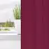 vidaXL Verdunkelungs-Vorhänge mit Ringen 2 pcs Weinrot 175 x 140 cm (4107354)