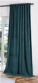 Gardinenbox Vorhang "Havanna" Jacquard Lurex-Effekt 245x135cm gr&uuml;n/gold (2023340)