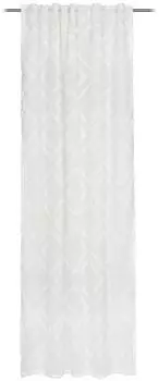 G&ouml;zze Cliff Fertigvorhang Polyester wei&szlig; 140x245cm