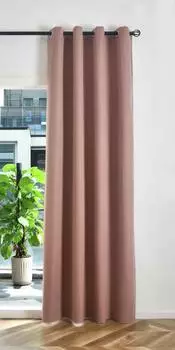 Gardinenbox M&uuml;nchen Dark Verdunkelungsvorhang &Ouml;sen 225x145cm altrosa (202410)