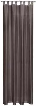 Gerster Silko Schlaufenschal Taft, transparent, grau, 235x140cm (40880747-1)
