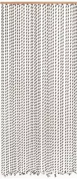 Conacord Decona Seilvorhang beige, 90x200cm, Baumwolle, halbtransparent