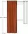 HOMING Schlaufenschal orange, 140x245cm (5487-43)