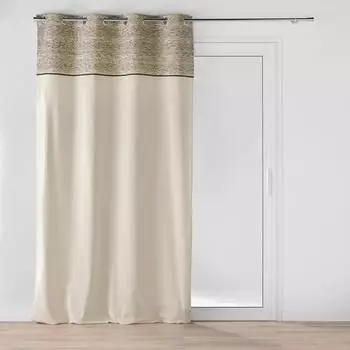 Douceur d'Intérieur Camalia Jacquard-Ösenvorhang Baumwolle/Polyester 140x240cm (1612494)