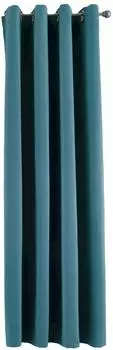 Gardinenbox NewYork Verdunkelungsvorhang Ösen, petrol, 160x140cm (201920600-051)