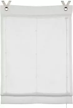 Gardinia Zen Silence Raffrollo wei&szlig;, 80x140cm (36827)