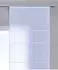 Gardinenbox Leipzig Schiebegardine halbtransparent, weiß, 245x60cm (202450P-2)