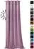 Heimtexland Typ139 Thermo-Verdunkelungsvorhang blickdicht, Kräuselband, mauve-aubergine (Typ139)