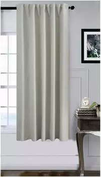 Gardinenbox Boston Dark Verdunkelungsvorhang 100%, creme, 140x175cm (2023600)