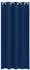 vidaXL Verdunkelungsvorhänge mit Ringen 260x140cm, dunkelblau, Polyester (4107367)